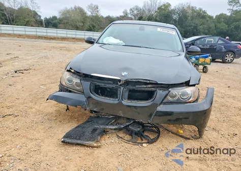 2007 BMW 335 I z USA, uszkodzony, nr VIN WBAVB73527PA85151